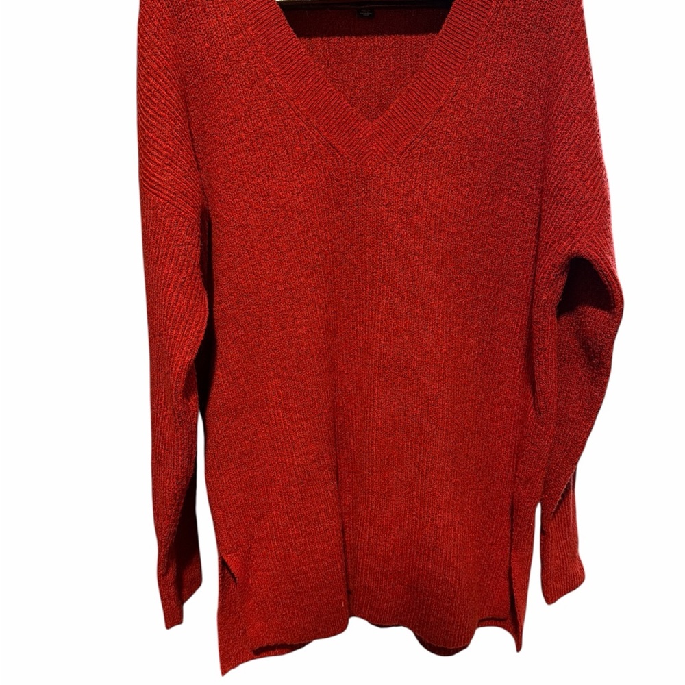 Halogen Textured Red Knit Fabric